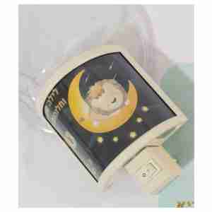 דגם אריה על ירח