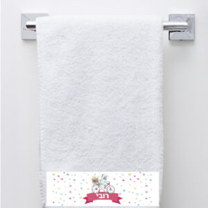 דגם ארנב על אופניים