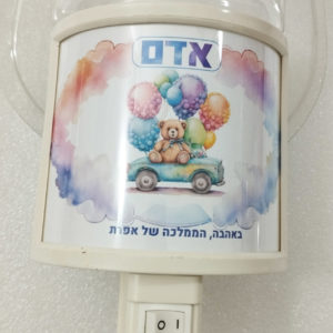 דגם דובי במכונית