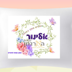 דגם פרפרים אלינור