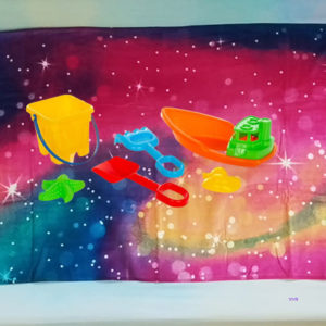 מגבת + דלי סירה גדול