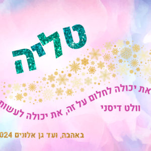 דגם לירון דיסני ורוד