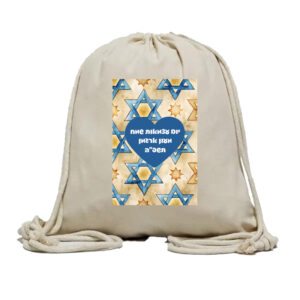 תיק שרוכים קנבס ארגמן