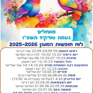 A4 דגם ציפורים