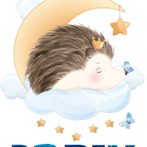 דגם קיפוד על ירח