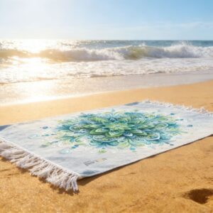 מגבת חוף משפחתית דגם 10