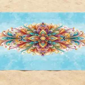 מגבת חוף משפחתית ענקית 130X170 סמ