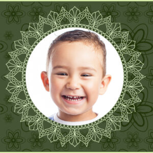 הגדה עם תמונה דגם גרין